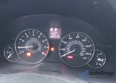 2012 Subaru Legacy 2.5I from USA, damaged, VIN 4S3BMBA6XC3036681